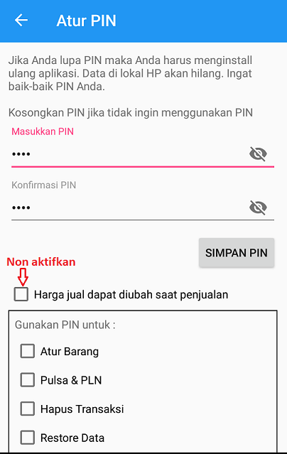 Petunjuk Penggunaan Mesin Kasir Android Jakarta